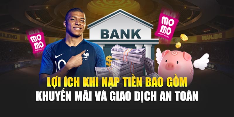 Nạp Tiền 188Bet 3 Lợi ích khi nạp tiền bao gồm khuyến mãi và giao dịch an toàn