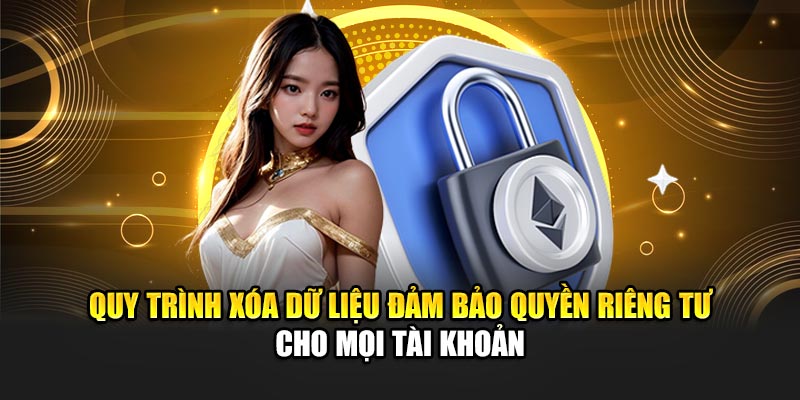 Chính Sách Bảo Mật 188Bet 3 Quy trình xóa dữ liệu đảm bảo quyền riêng tư cho mọi tài khoản
